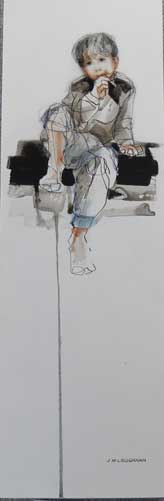 Commendable Prize awarded to Jo Loughnan for her mixed work - Lollipop